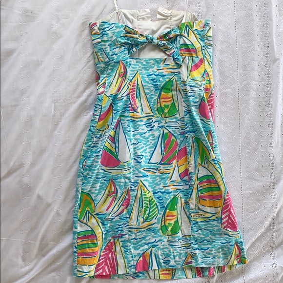 Lillie Pulitzer Franco Dress- You Gotta Regatta - Picture 3 of 6